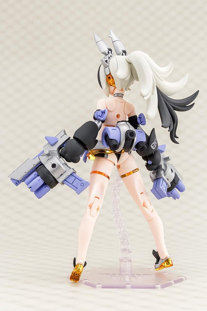 Kotobukiya Megami Device PUNI☆MOFU Silver Run, Total Height Approx. 6.3 inches (160 mm), 1/1 Scale Plastic Model