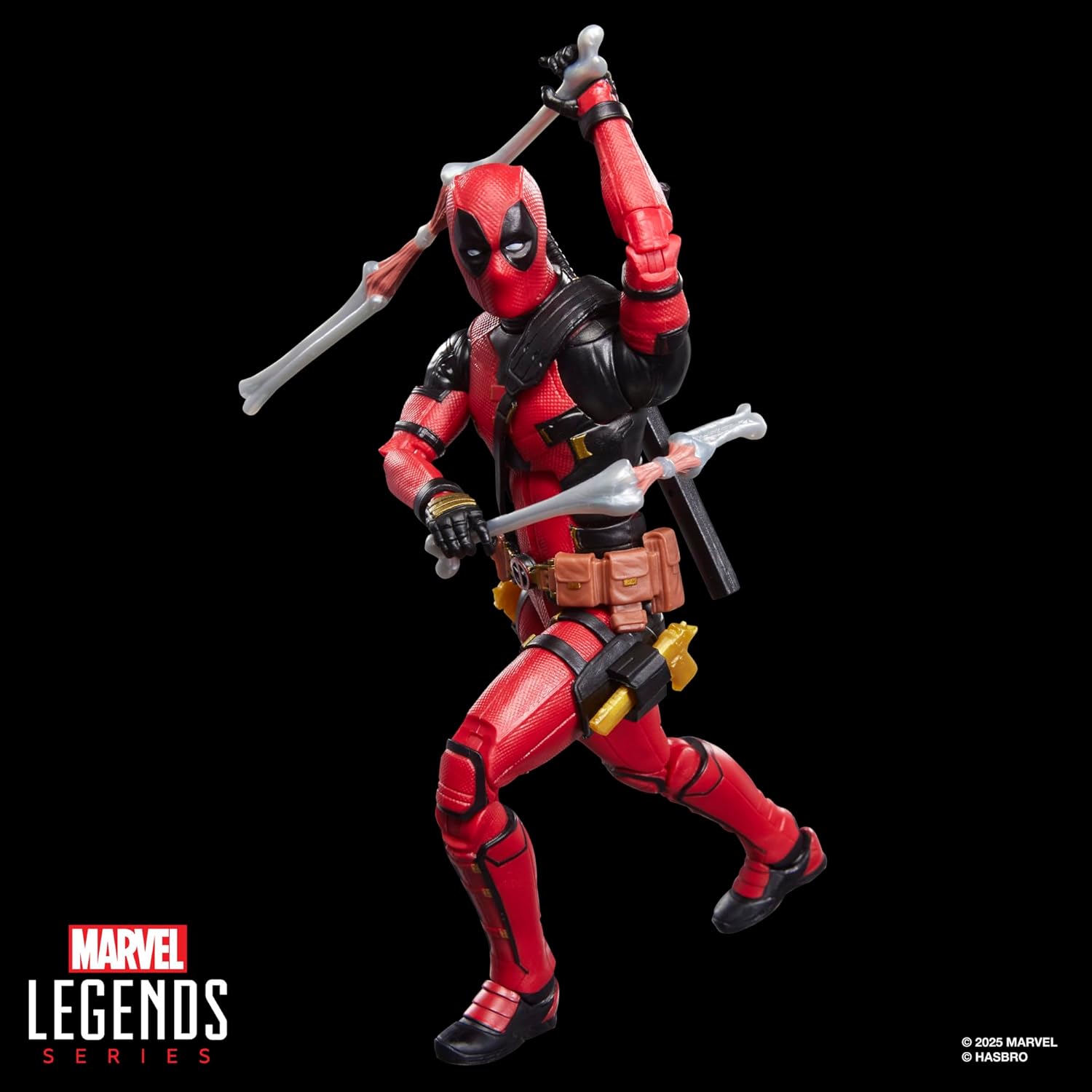 Marvel Legends Series Dogpool and Deadpool, Marvel Studios' Deadpool & Wolverine Film Collectible 15-cm Action Figure Gift