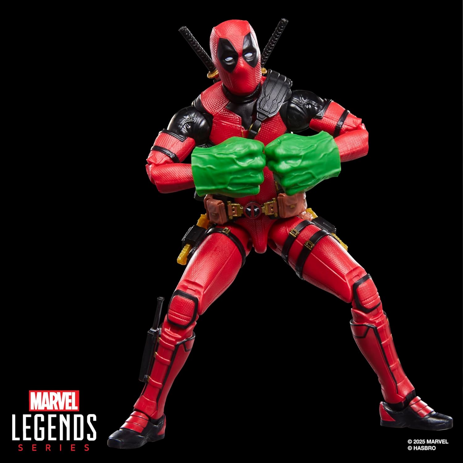 Marvel Legends Series Dogpool and Deadpool, Marvel Studios' Deadpool & Wolverine Film Collectible 15-cm Action Figure Gift