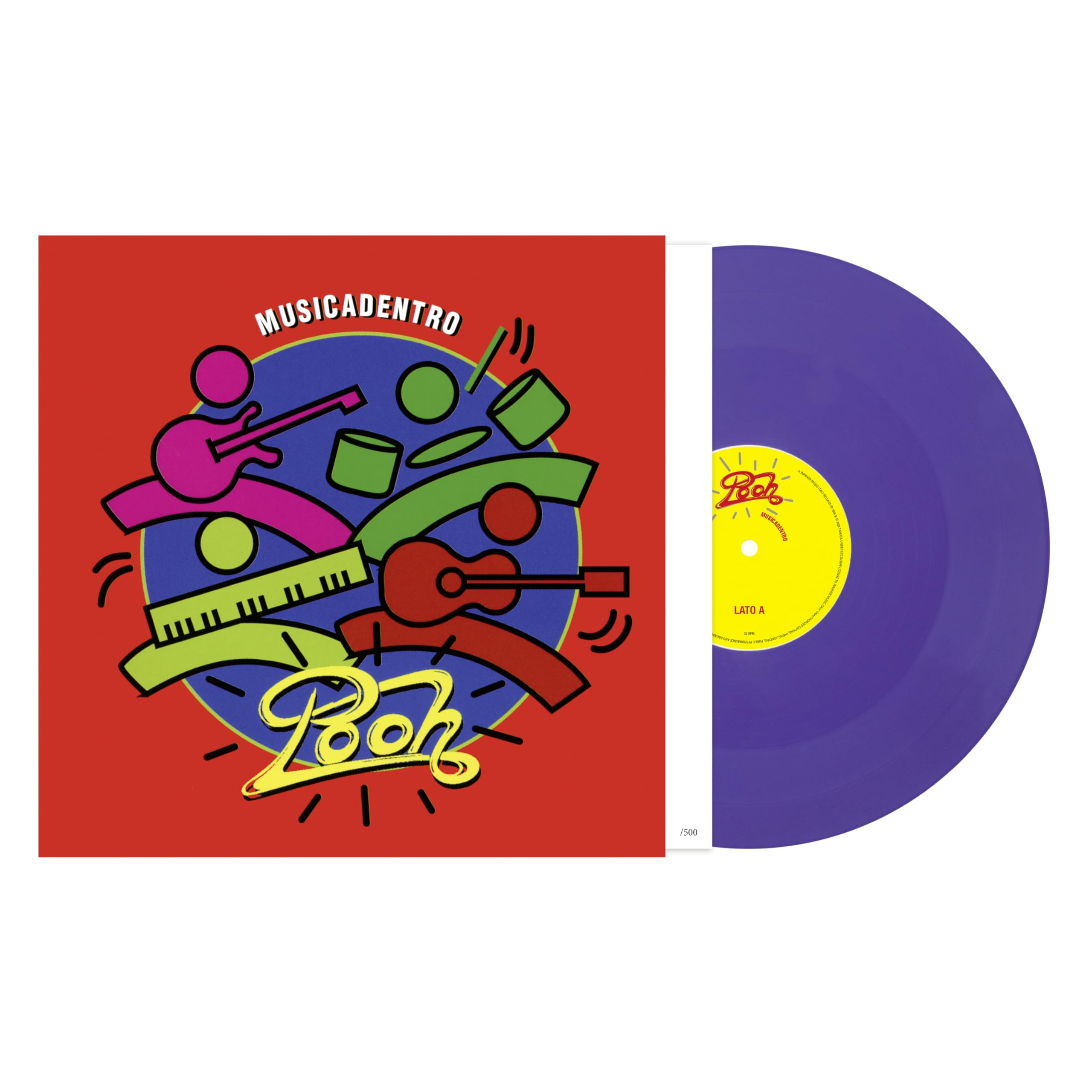 Pooh - Musica Dentro (Purple Vinyl)