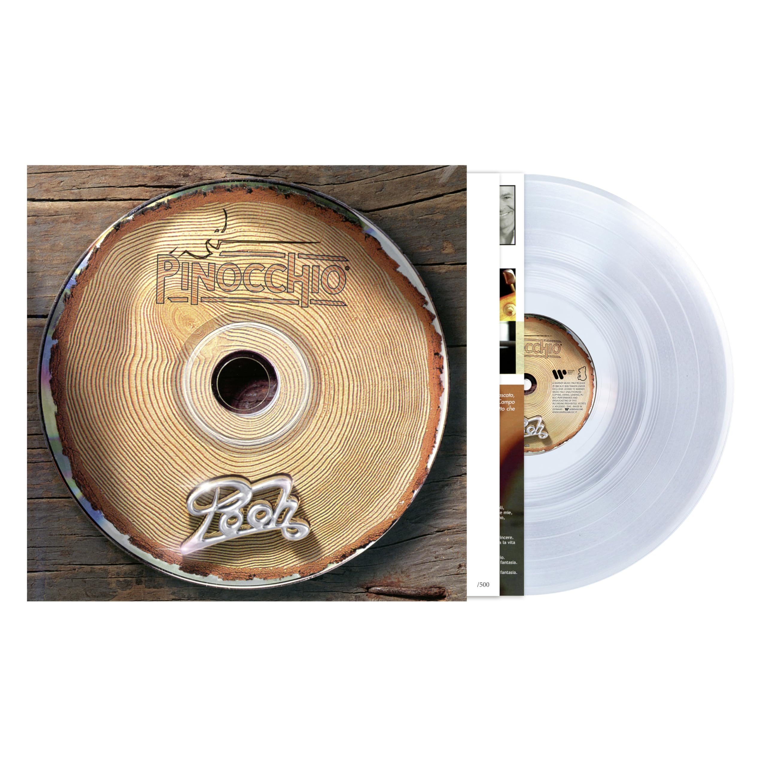 Pooh - Pinocchio / O.S.T. (Crystal Clear Vinyl)