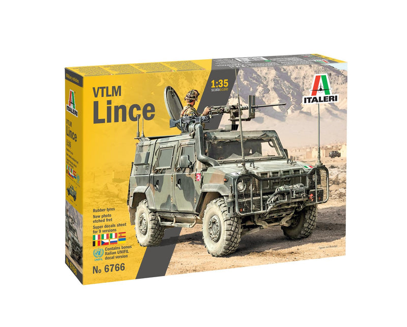Italeri 6766 VTLM Lince 1:35 Scale Plastic Model Kit/Plastic Model for Assembly