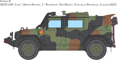 Italeri 6766 VTLM Lince 1:35 Scale Plastic Model Kit/Plastic Model for Assembly