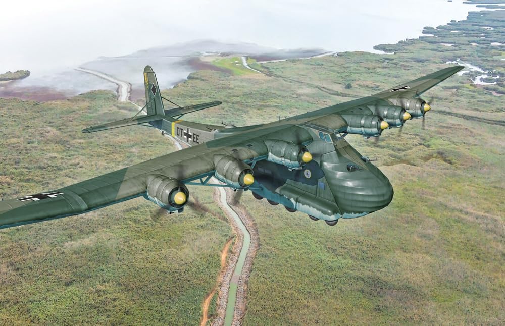 Italeri 90104 Messerschmitt Me 323 Gigant, 1:72 Scale, Plastic Model Kit/Model Assembly