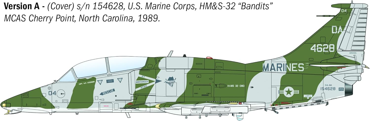 Italeri 90165 OA-4M Skyhawk 1:72 Scale Plastic Model Kit/Model Assembly