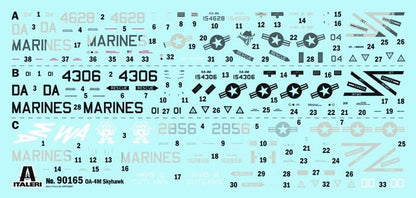 Italeri 90165 OA-4M Skyhawk 1:72 Scale Plastic Model Kit/Model Assembly