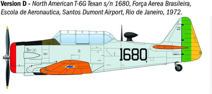 Italeri 92652 T-6G Texan 1:48 Scale Plastic Model Kit/Model Assembly