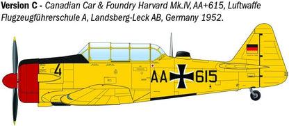 Italeri 92652 T-6G Texan 1:48 Scale Plastic Model Kit/Model Assembly