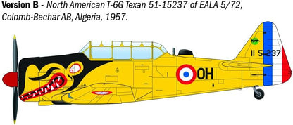 Italeri 92652 T-6G Texan 1:48 Scale Plastic Model Kit/Model Assembly