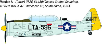 Italeri 92652 T-6G Texan 1:48 Scale Plastic Model Kit/Model Assembly