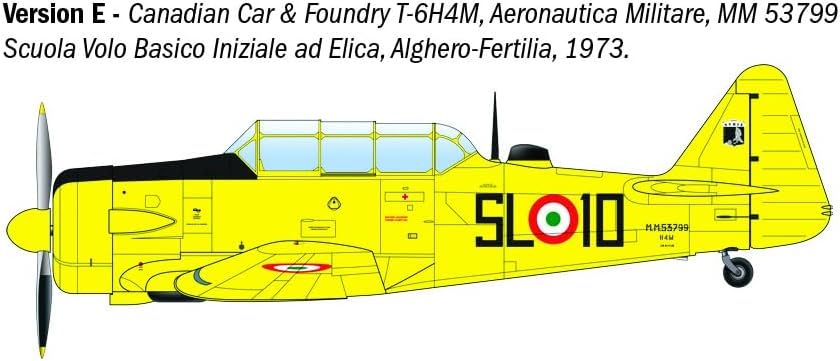 Italeri 92652 T-6G Texan 1:48 Scale Plastic Model Kit/Model Assembly