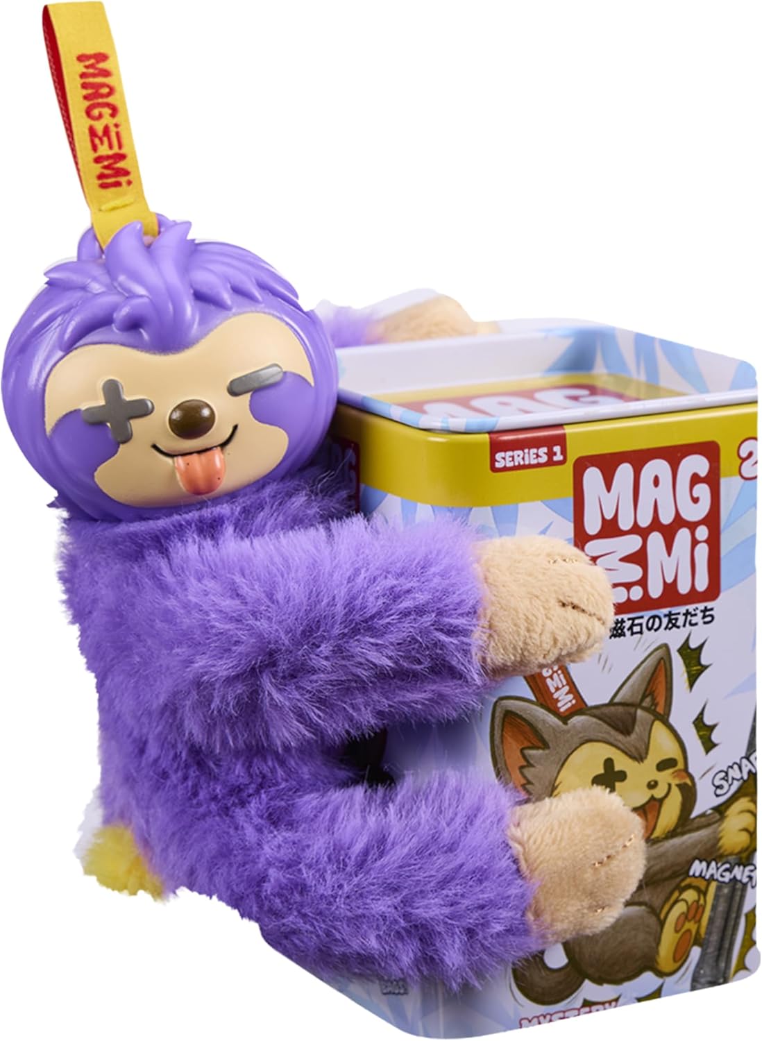 Magnetic Animal Character Plush with Reusable Tin, 9 to Collect, Styles May Vary