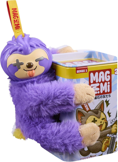 Magnetic Animal Character Plush with Reusable Tin, 9 to Collect, Styles May Vary