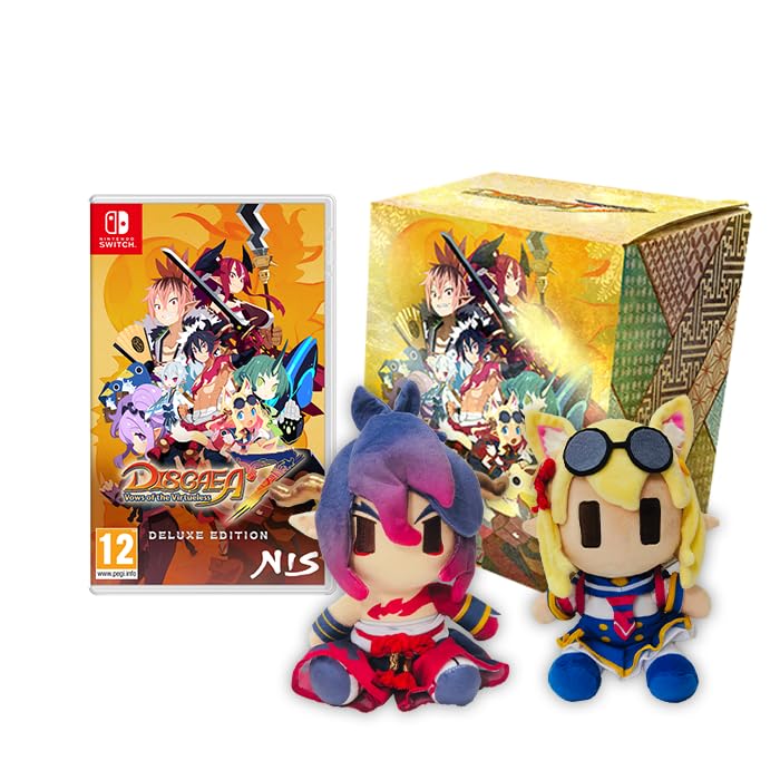 Disgaea 7: Vows of the Virtueless – Limited Edition Plushie Bundle (Nintendo Switch