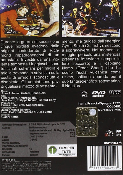 L'Isola Misteriosa E Il Capitano Nemo