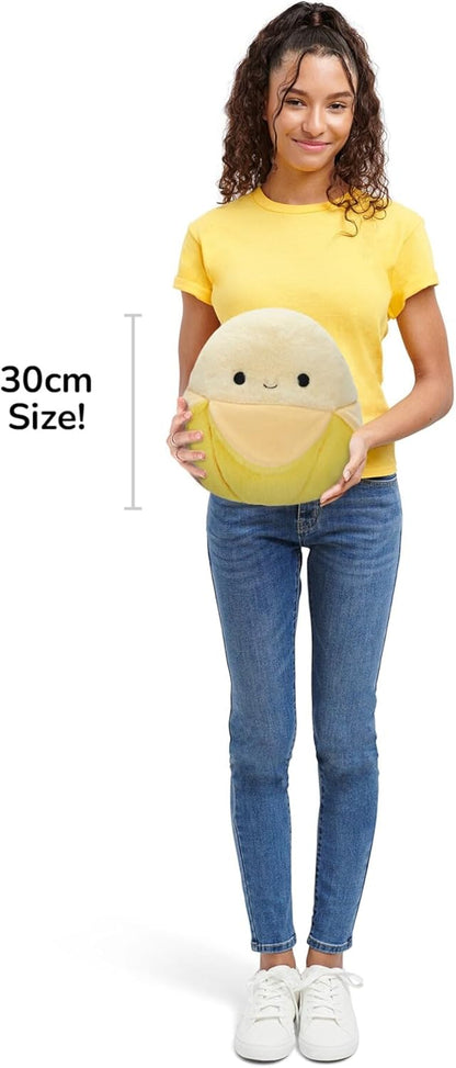 Squishmallows Pluche dier Banaan Junie 30 cm - officiële Jazwares pluche, superzacht knuffeldier