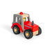 Bigjigs - Bigjigs Houten Rode Tractor
