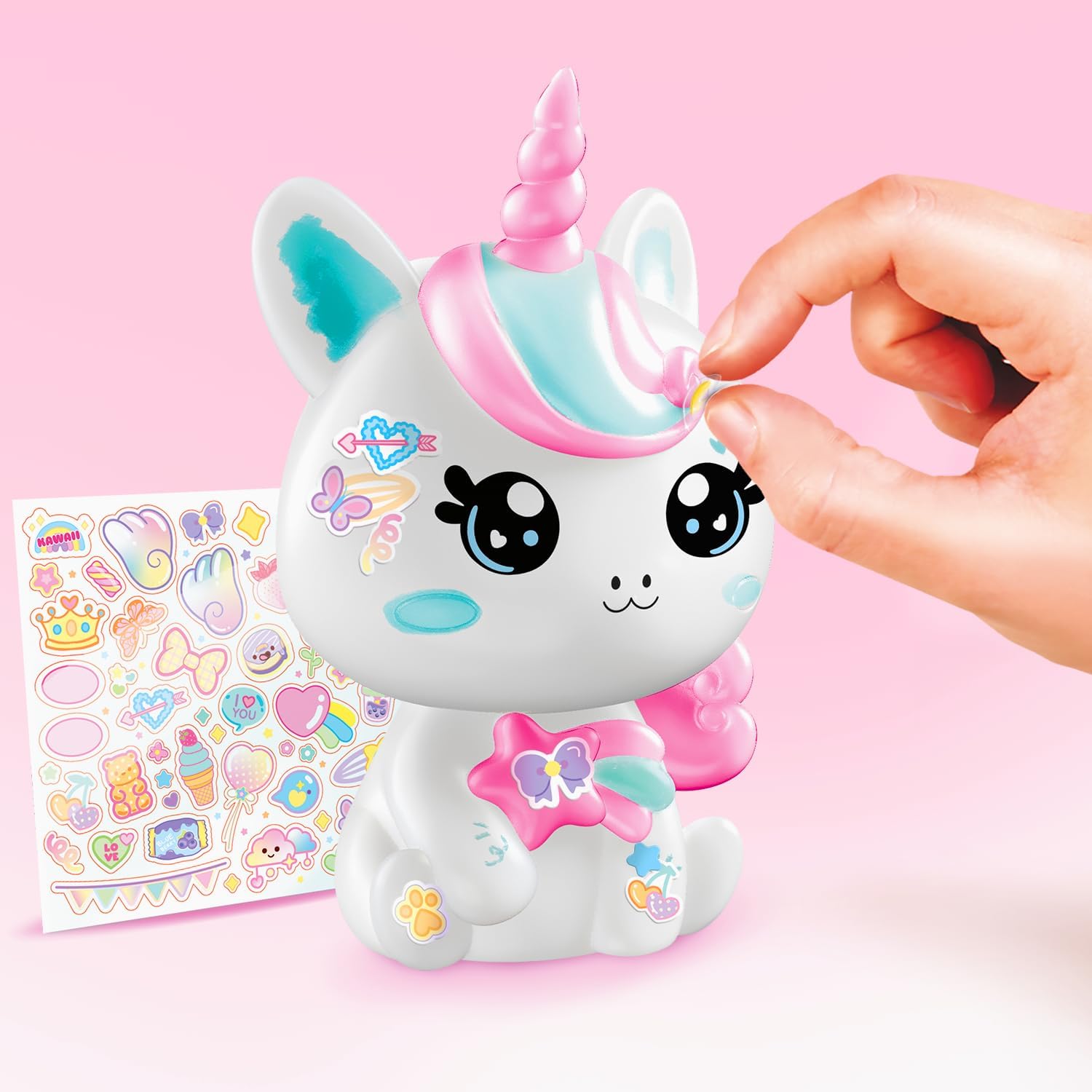 Canal Toys - Style 4 Ever - Eenhoorn Y2K DIY lichtgevend om te versieren - Collector-editie - Creatieve vrije tijd voor kinderen - Wit - OFG 293