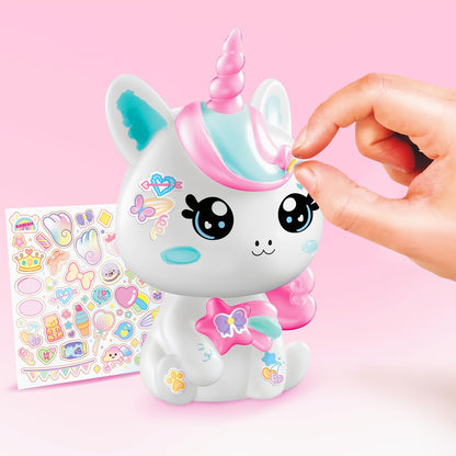 Canal Toys - Style 4 Ever - Eenhoorn Y2K DIY lichtgevend om te versieren - Collector-editie - Creatieve vrije tijd voor kinderen - Wit - OFG 293