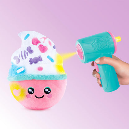 Canal Toys - AirbrushPlush - Squishy Food'Tastic plush animal to decorate with fragrance markers and templates for children from 6 years old - gift idea to decorate it infinitely - AIR 072