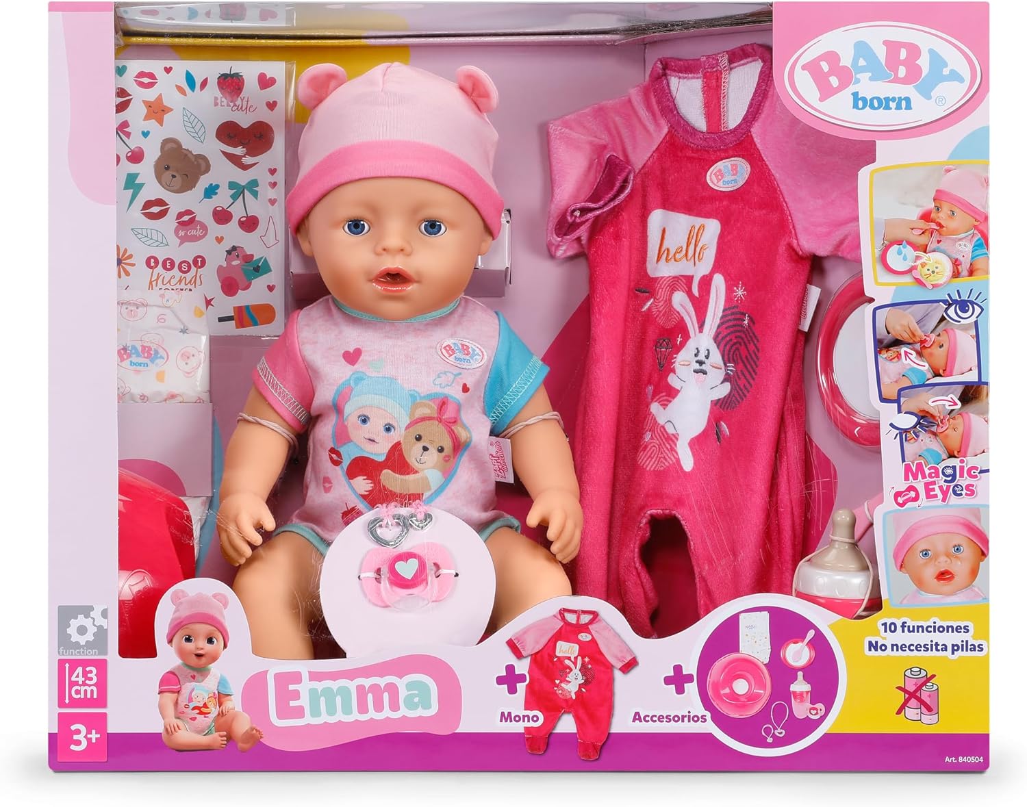 Baby Born Girl Pack + Outfit 43 cm