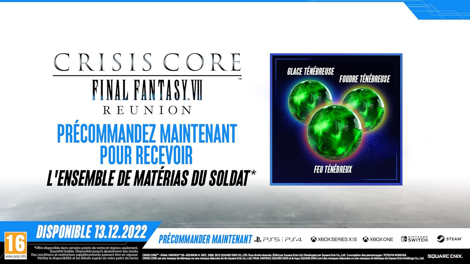 Crisis Core -final Fantasy VII- Reunion, Crisis Core -final Fantasy VII- Reunion