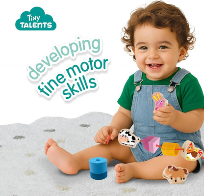 Ses Creative - Lacing Sensory Beads - Farm Animals (S13271)