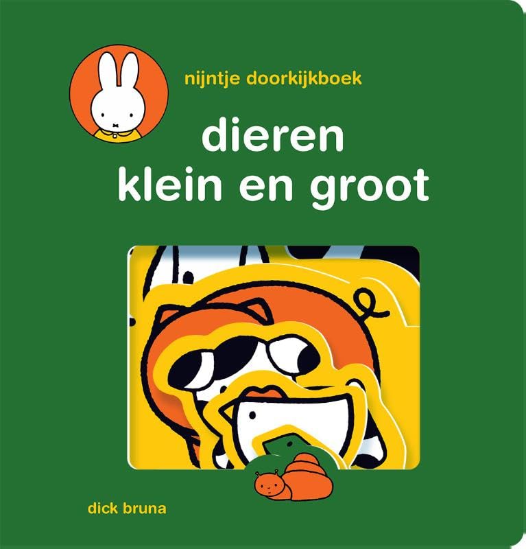nijntje doorkijkboek dieren klein en groot