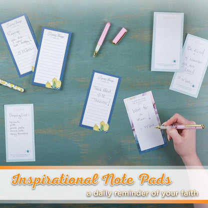 Blessed Magnetic Notepad and Pen Gift Set - Proverbs 31:28