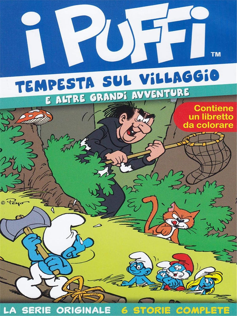 I Puffi - Tempesta sul villaggio (+libretto da colorare