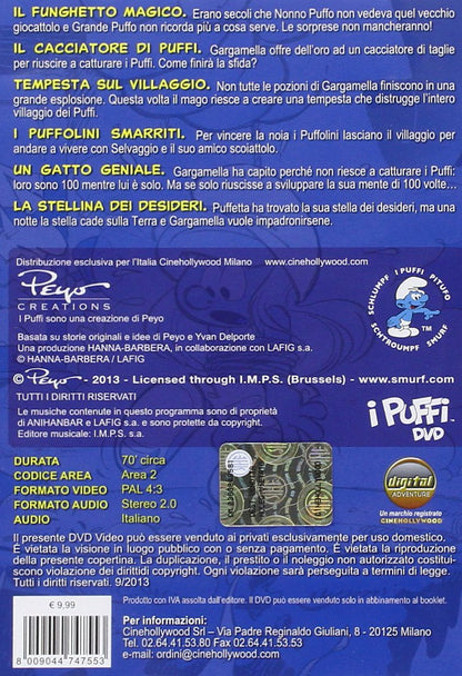 I Puffi - Tempesta sul villaggio (+libretto da colorare