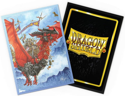 Dragon Shield | Matte Art Sleeves | The Raid | 100 CT - Smooth & Tough Premium TCG Sleeves | Compatible with Pokemon, One Piece & Magic the Gathering