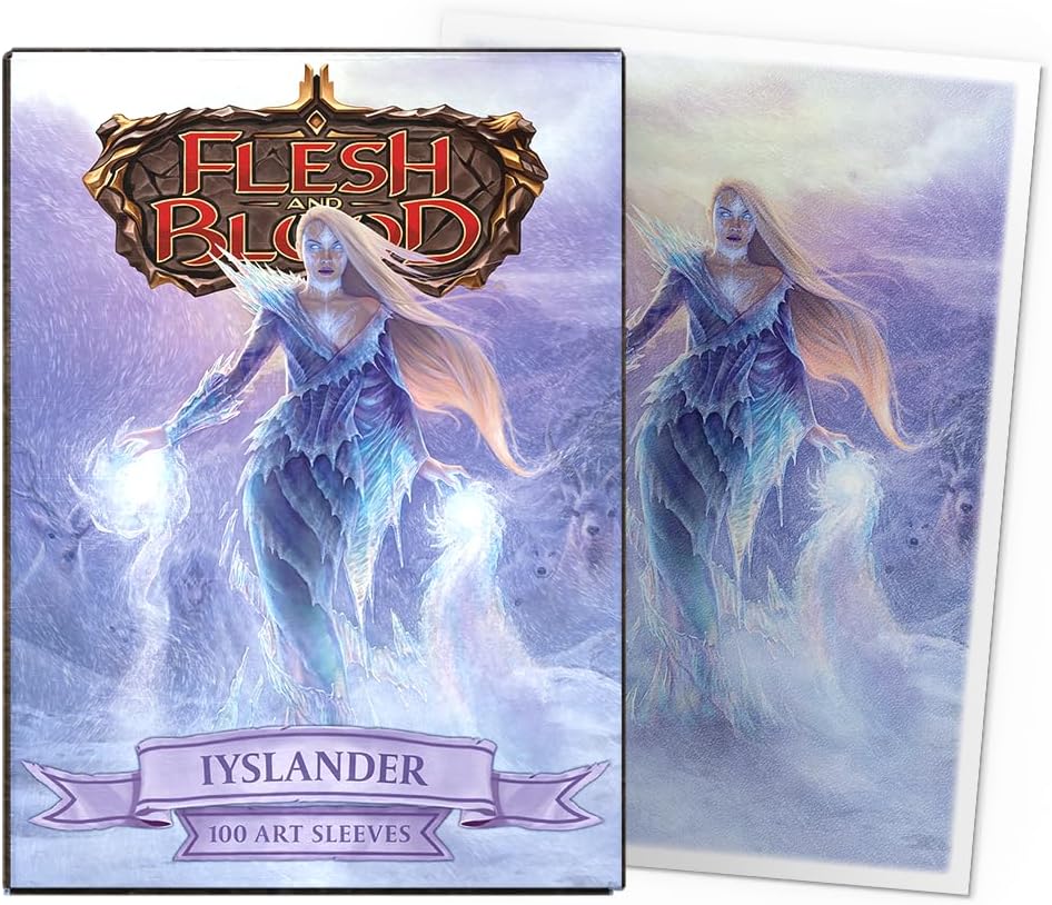 Dragon Shield | Flesh & Blood Art Sleeves | 100 CT - Smooth & Tough Premium TCG Sleeves | Compatible with Pokemon, One Piece & Magic the Gathering |
