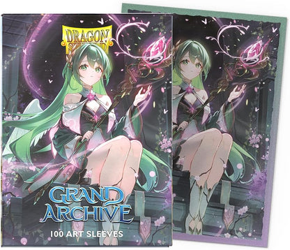 Dragon Shield | Grand Archive Matte Art Sleeves | 100 CT - Smooth & Tough Premium TCG Sleeves | Compatible with Pokemon, One Piece & Magic the Gathering |