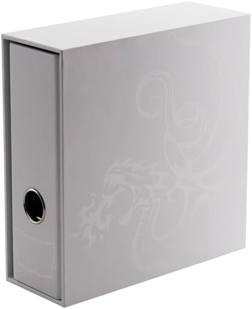 Dragon Shield Sanctuary - Slipcase 2-Ring Binder - White