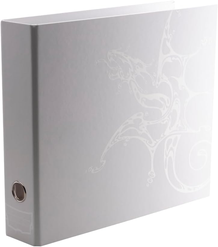 Dragon Shield Sanctuary - Slipcase 4-Ring Binder - White