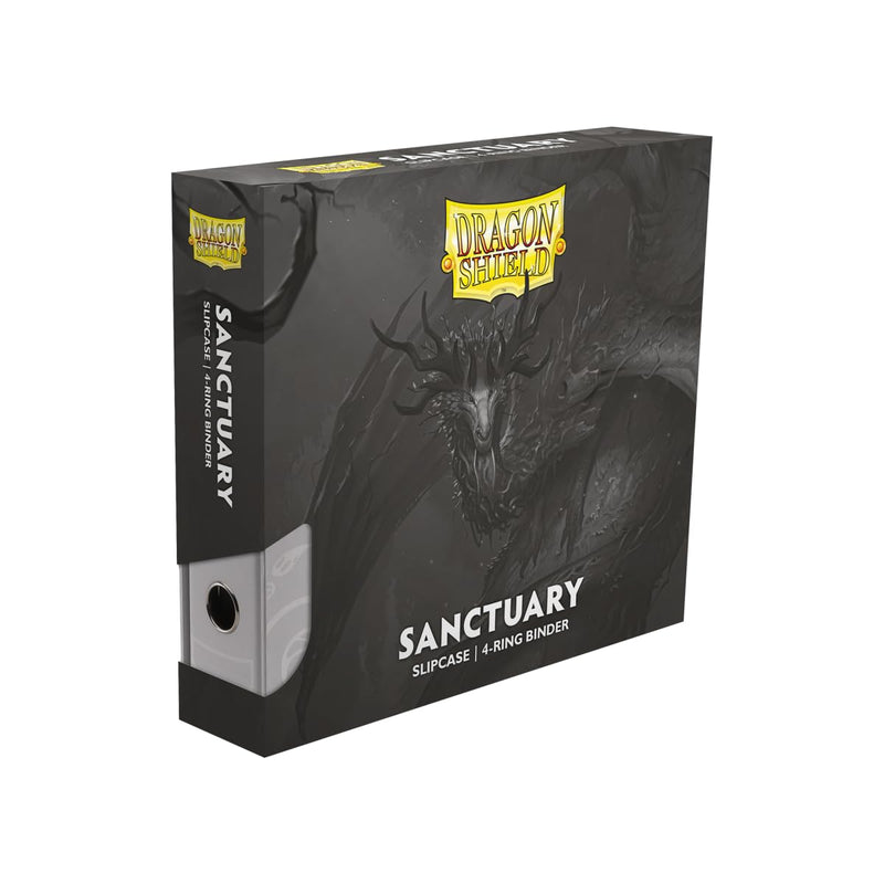 Dragon Shield Sanctuary - Slipcase 4-Ring Binder - White