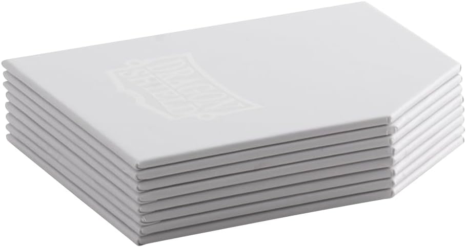 Dragon Shield Fortress - 8 Card Dividers - White