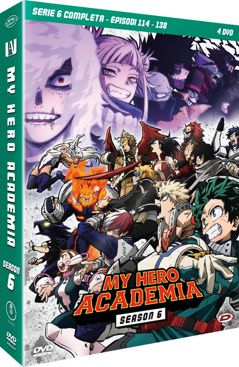 My Hero Academia - Stagione 06 The Complete Series (Eps. 114-138) (4 Dvd) - (Italian Import)