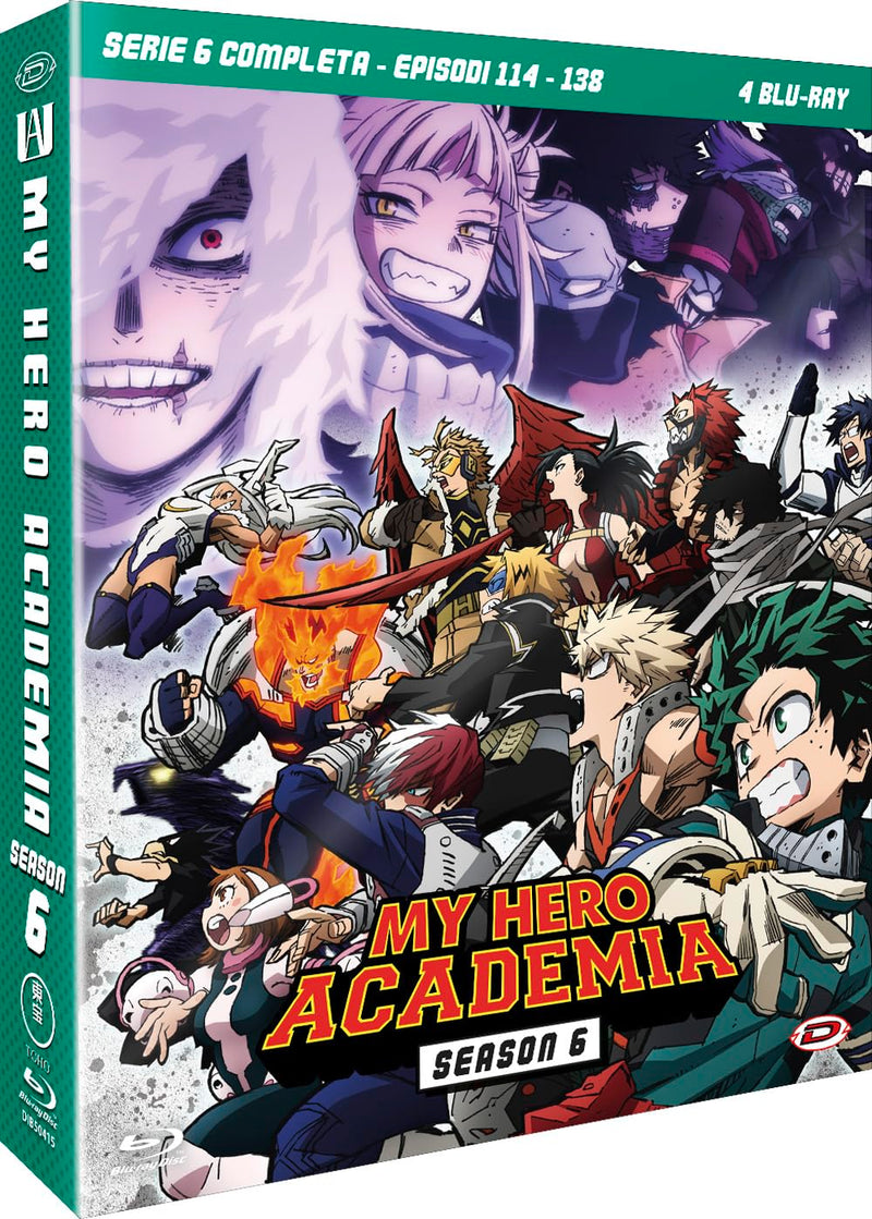 My Hero Academia - Stagione 06 The Complete Series (Eps. 114-138) (4 Blu-Ray) - (Italian Import)