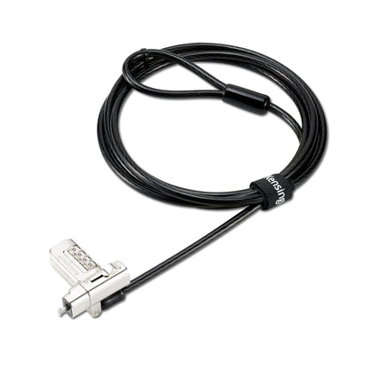 Kensington Verrou Universel 3 en 1 à Combinaison 2.0 pour Ordinateur Portable, Compatible avec Barre en T, Nano, N17, Types de Verrouillage en Forme de Coin, câble de Verrouillage de sécurité pour