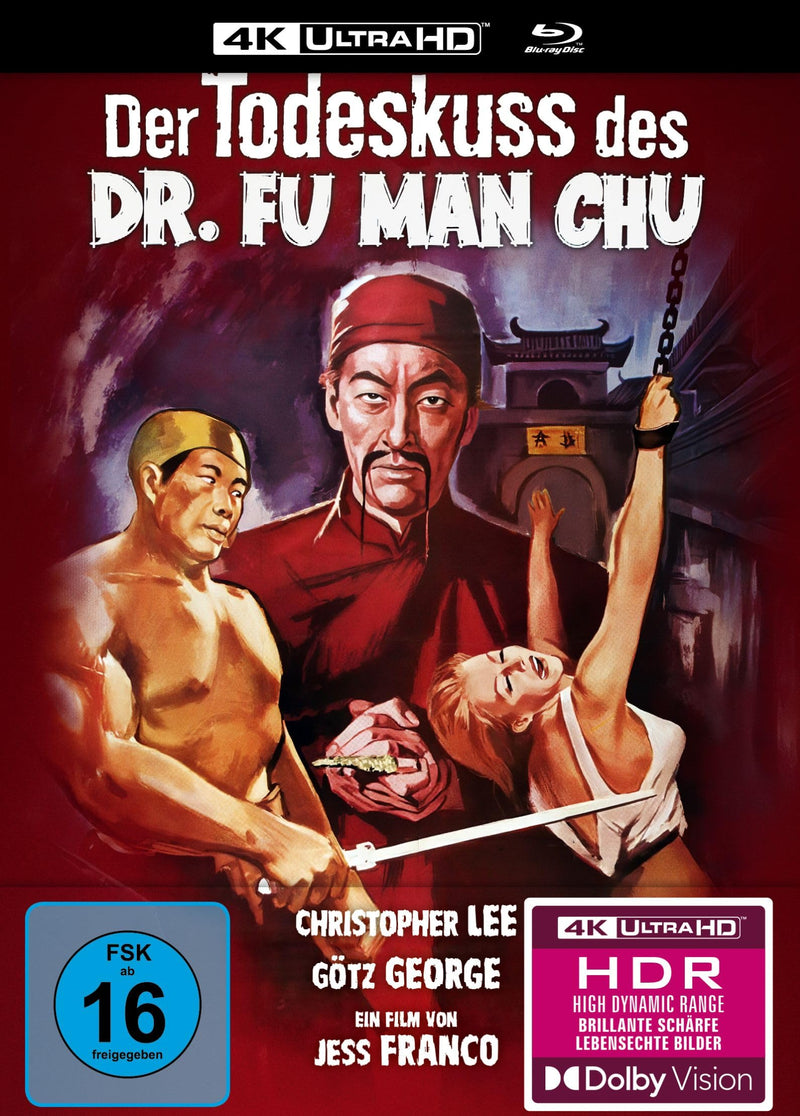 Der Todeskuss des Dr. Fu Man Chu Mediabook (4K Ultra HD