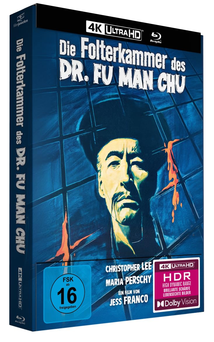 Die Folterkammer des Dr. Fu Man Chu Mediabook (4K Ultra HD