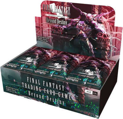Final Fantasy Tcg: Opus Xx Beyond Destiny - Booster Display (36 Packs)