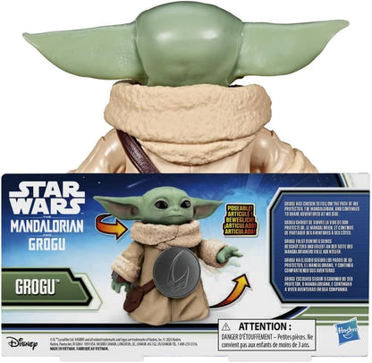Star Wars Grogu 16.5-cm Action Figure, The Mandalorian & Grogu Toys for Boys & Girls Ages 4+