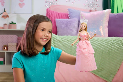 Mattel Universal Pictures’ Wicked Glinda Upland Fashion Doll with Removable Outfit & 7 Points of Articulation, Inspired by the Movie, JMG24