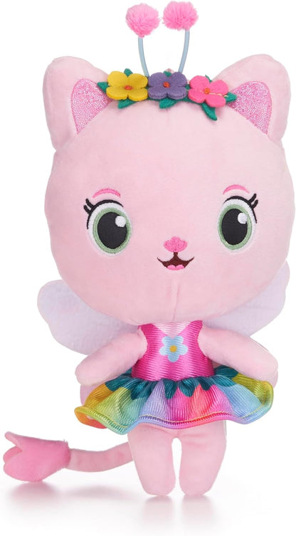 Gabby's Dollhouse 10" / 25Cm Fairylandia Rainbow Kitty Fairy Soft Plush Toy