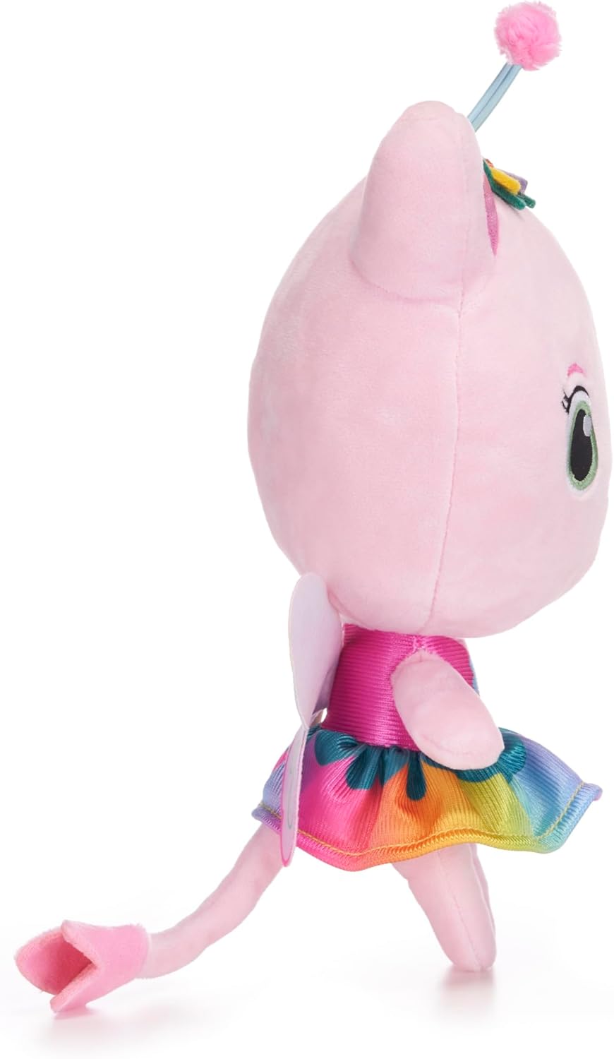 Gabby's Dollhouse 10" / 25Cm Fairylandia Rainbow Kitty Fairy Soft Plush Toy