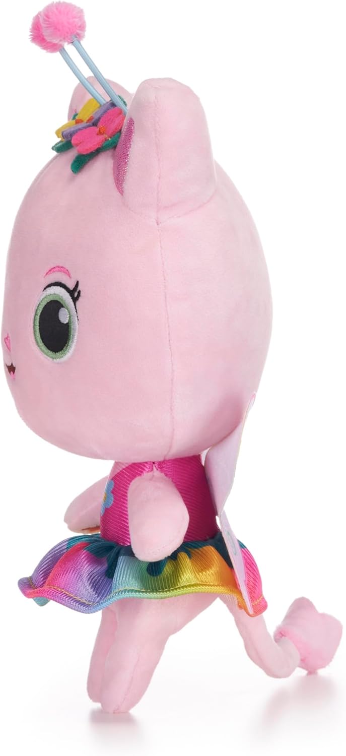 Gabby's Dollhouse 10" / 25Cm Fairylandia Rainbow Kitty Fairy Soft Plush Toy