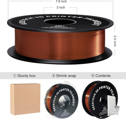 Geeetech - PLA Silk Copper (1.75mm - 1kg)